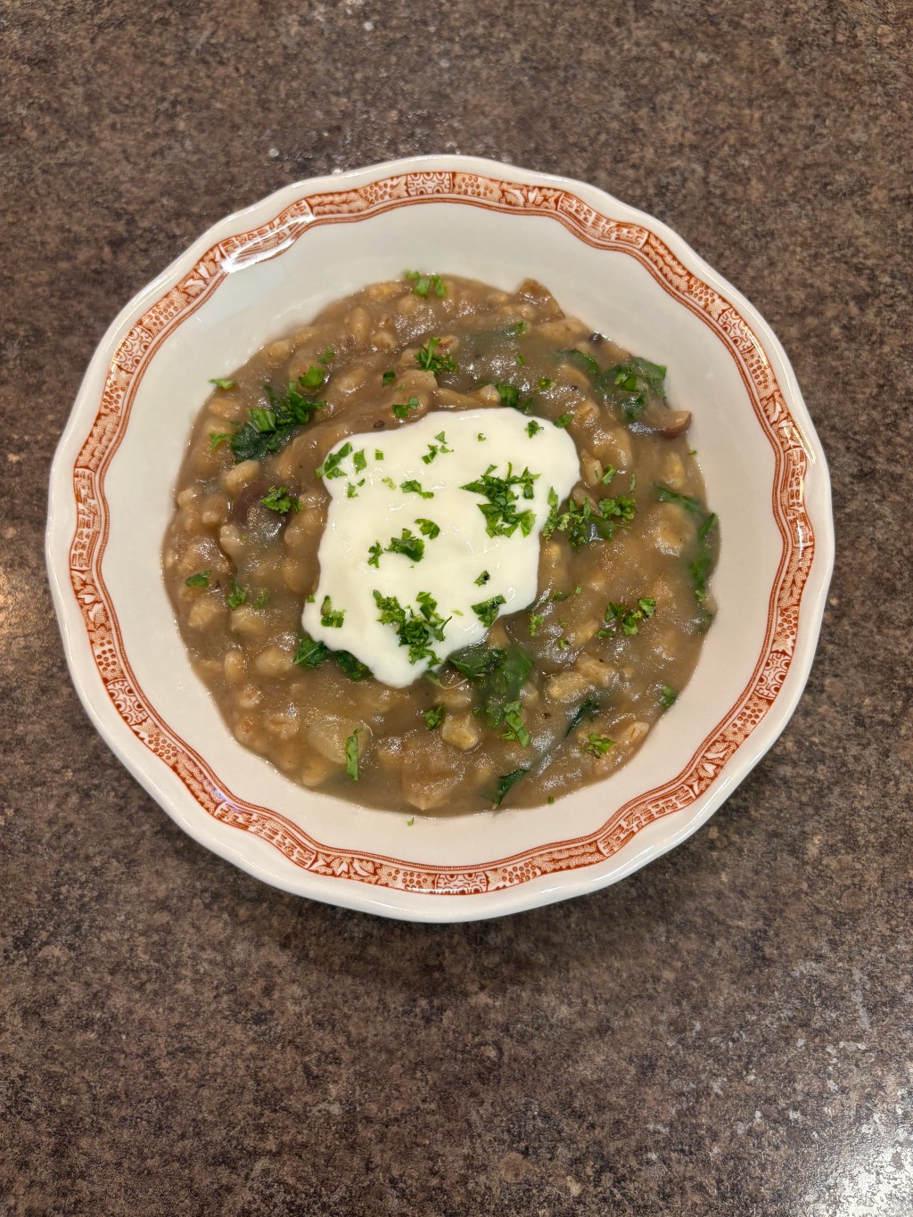 Hearty Barley Soup