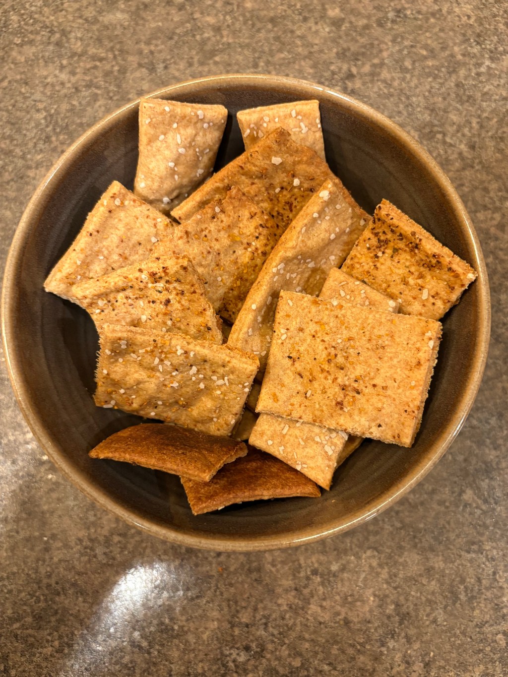 Fresh Milled Sourdough Discard&nbsp;Crackers